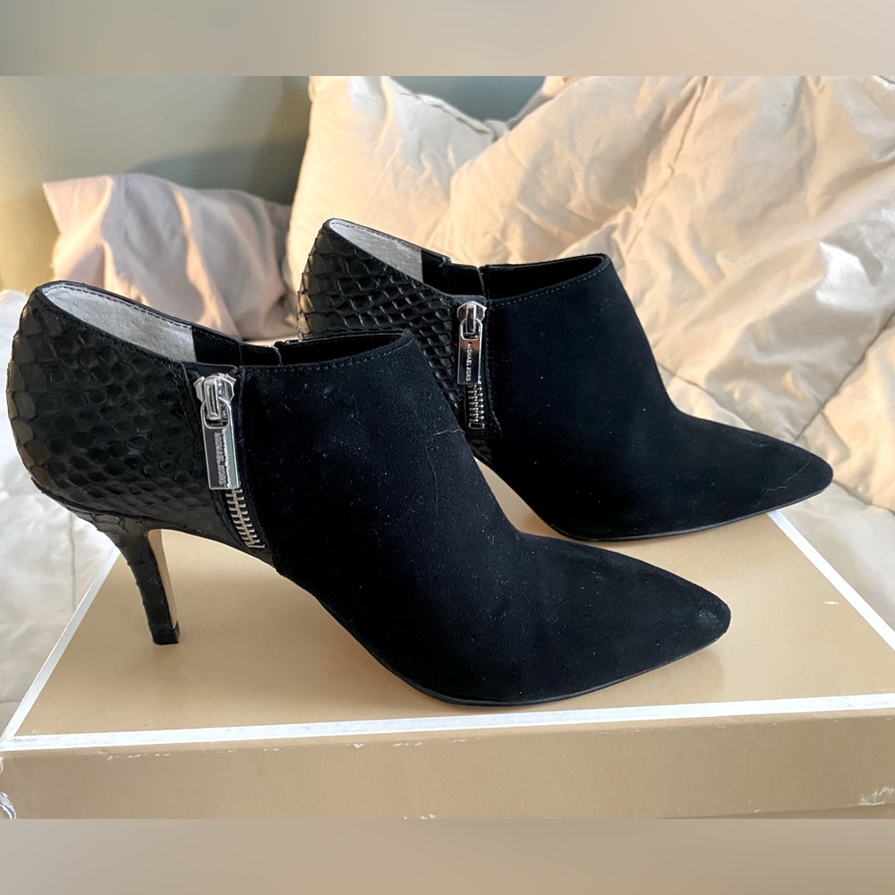 Michael Kors booties size 7 1/2 .. worn about 3 times